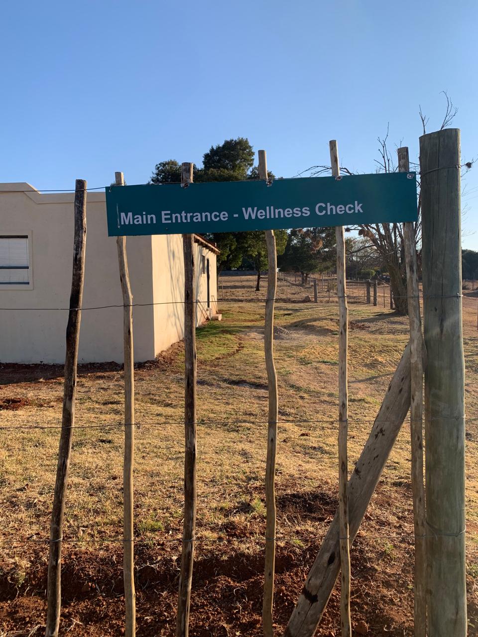 Main Entrance - Wellness Check